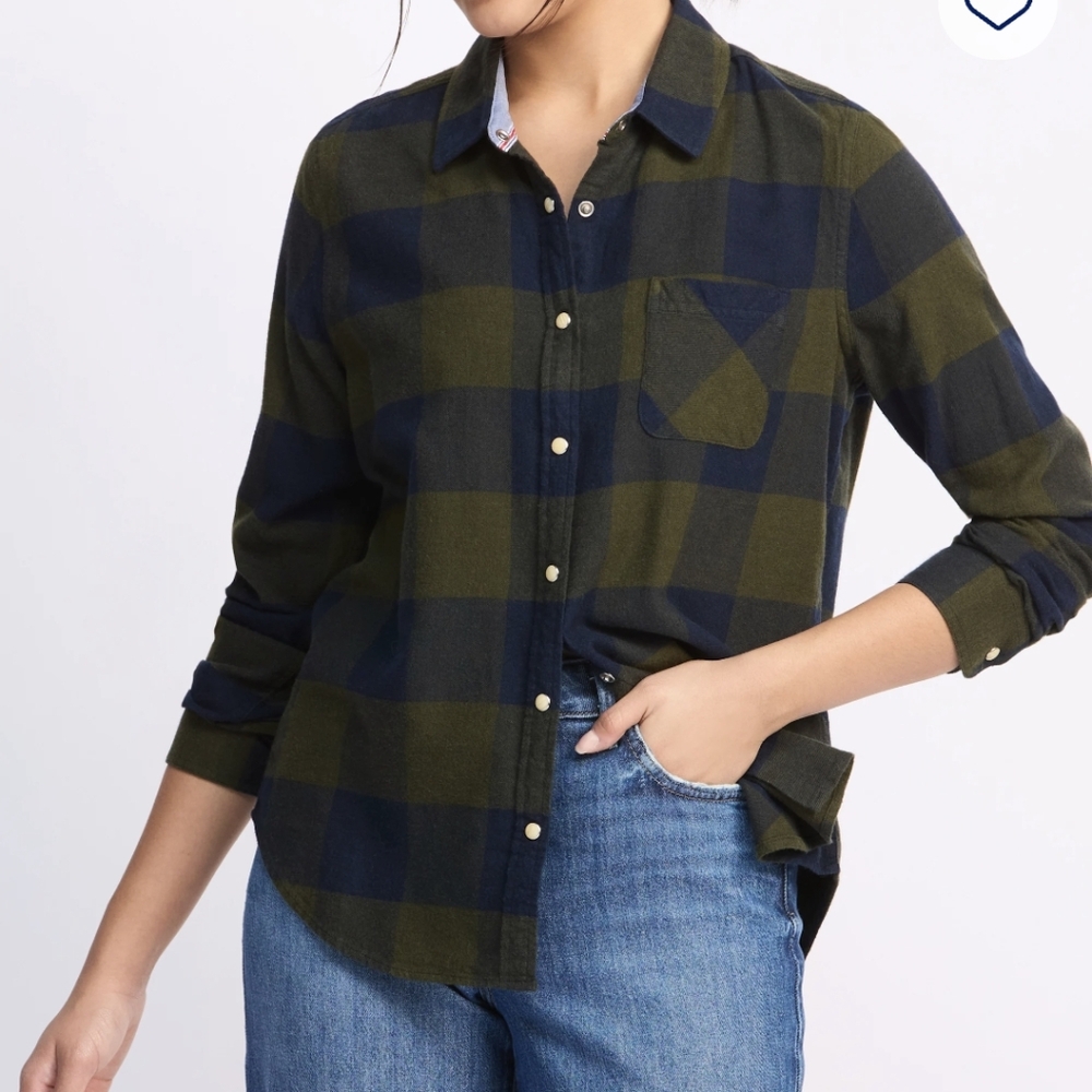 Flannel button down